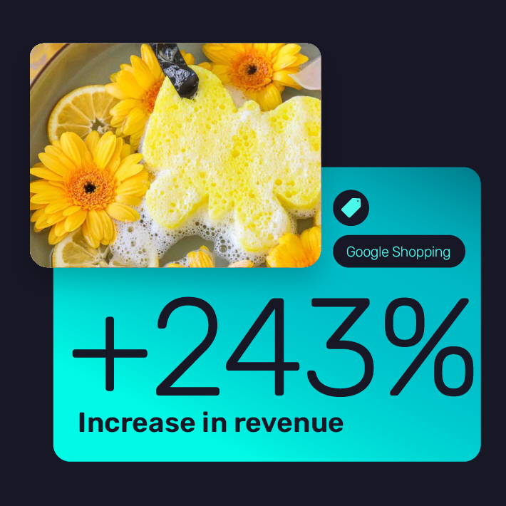 Spongelle increases revenue by 243% using Bidnamic's Targeted Search Term algorithm test | Bidnamic